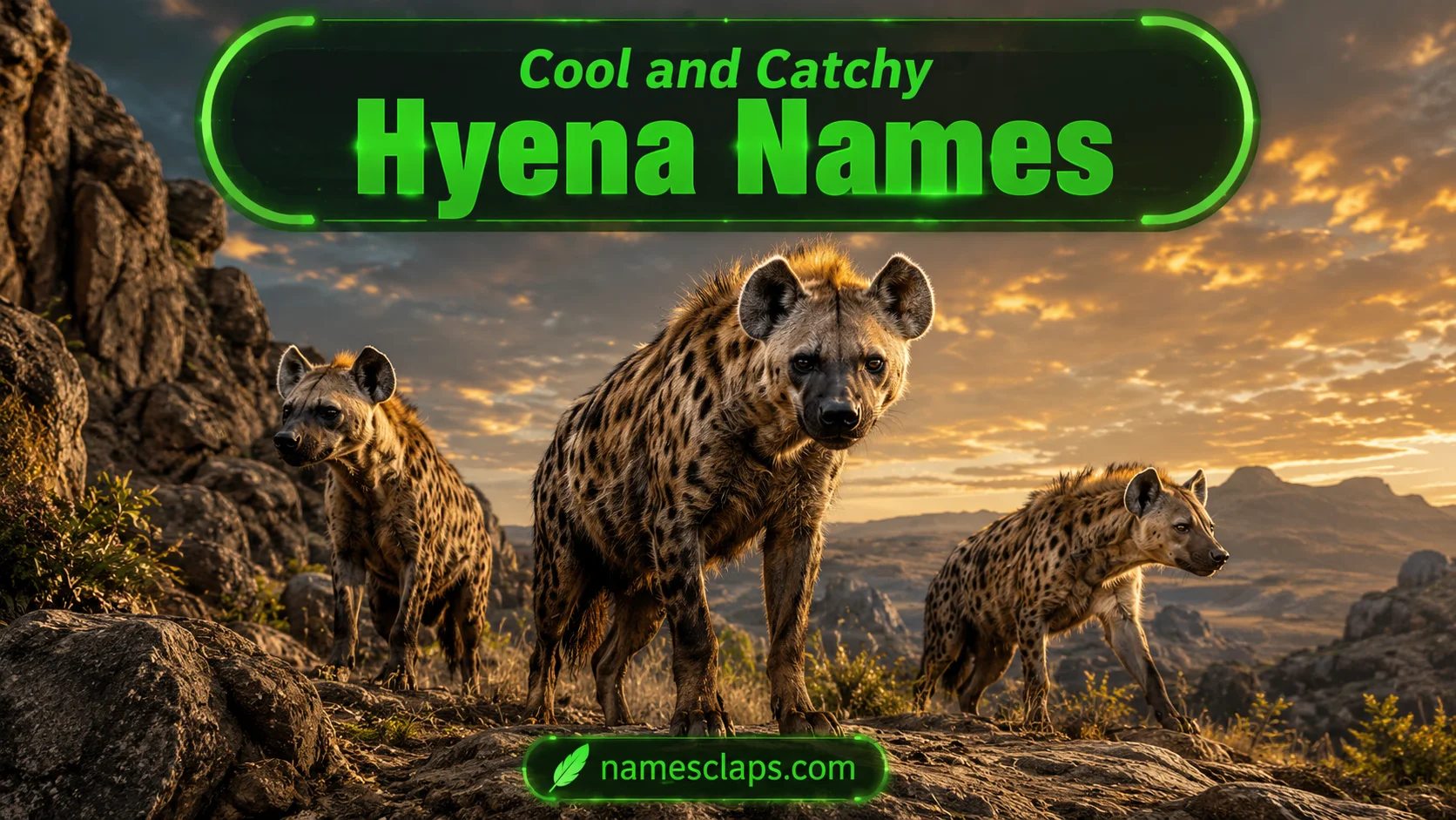 Cool And Catchy Hyena Names