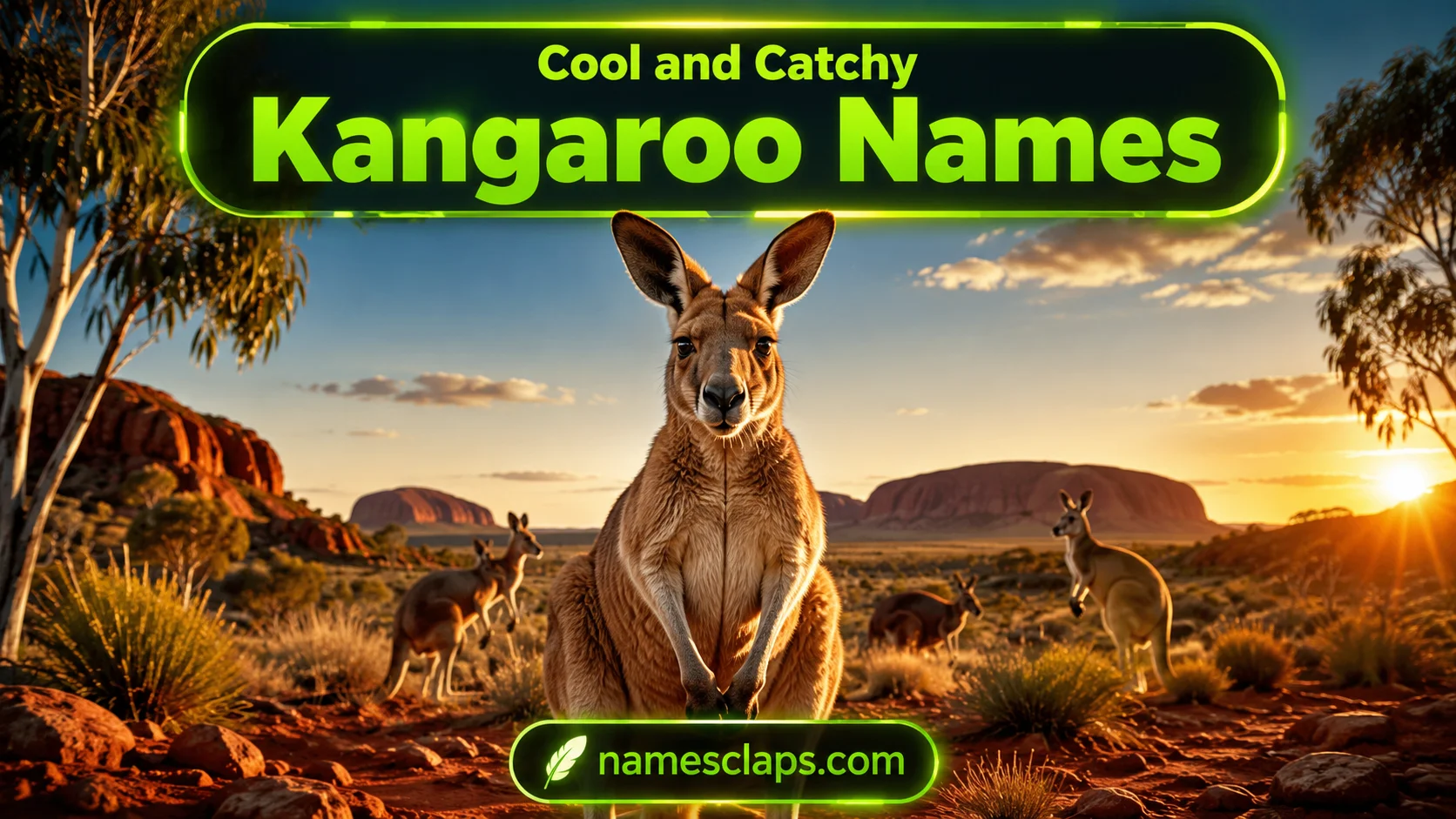 Cool And Catchy Kangaroo Names