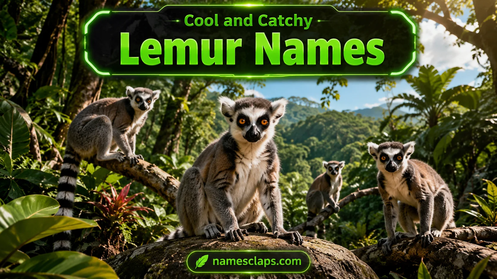 Cool And Catchy Lemur Names