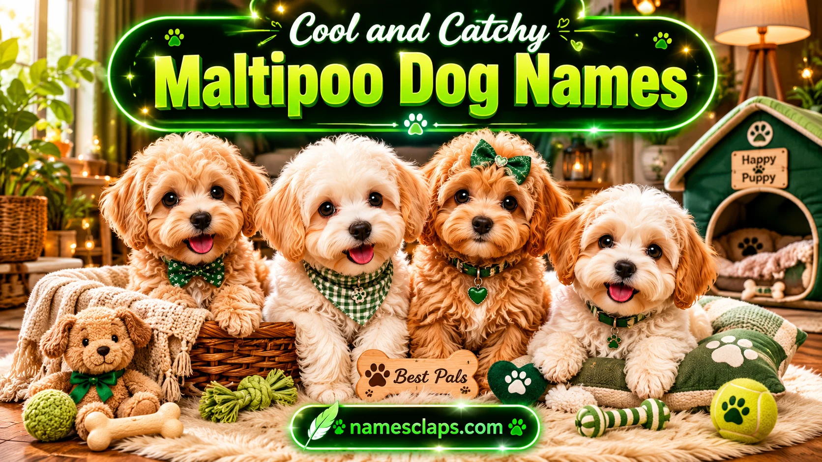 Cool And Catchy Maltipoo Dog Names