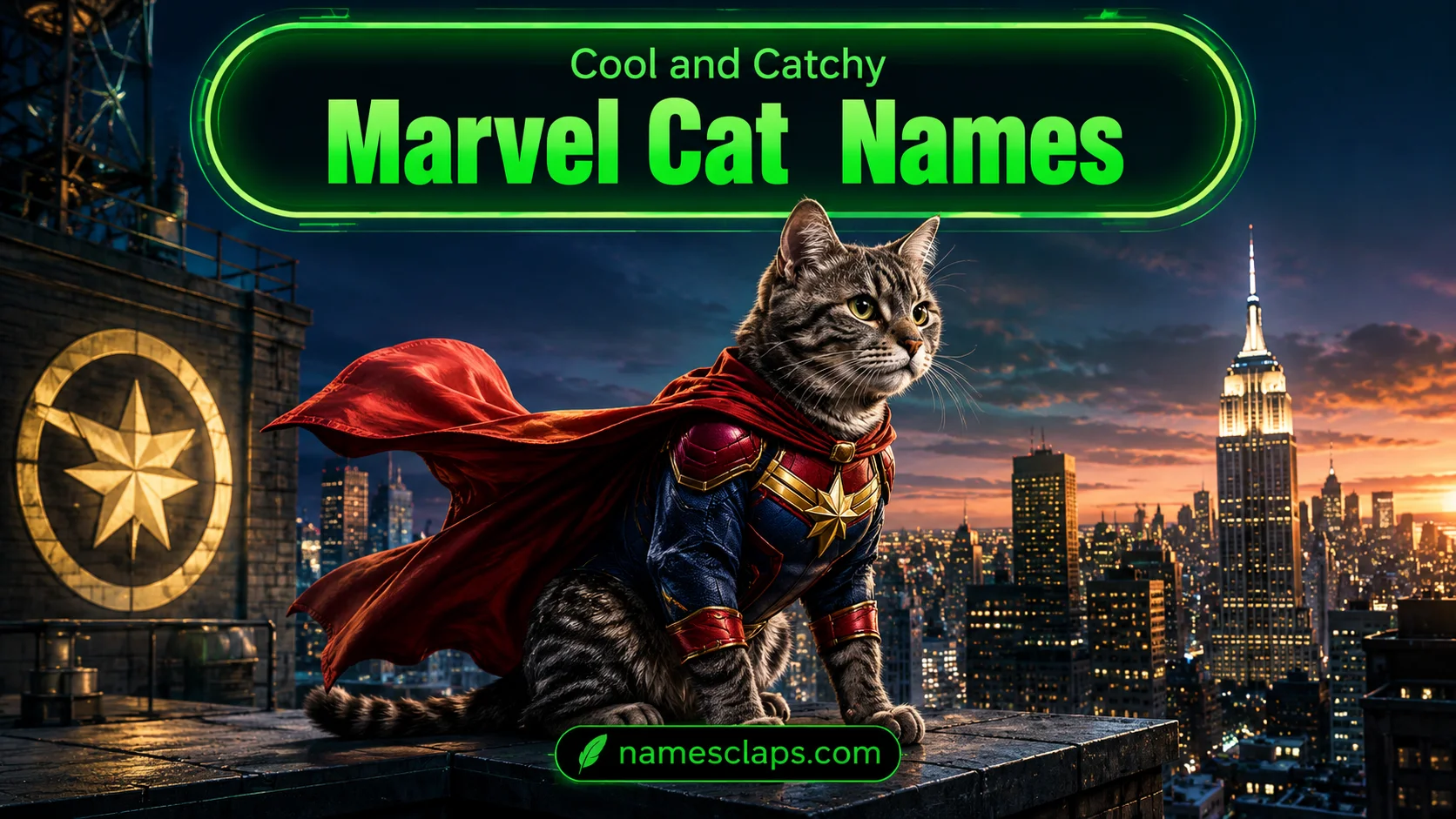 Cool And Catchy Marvel Cat Names