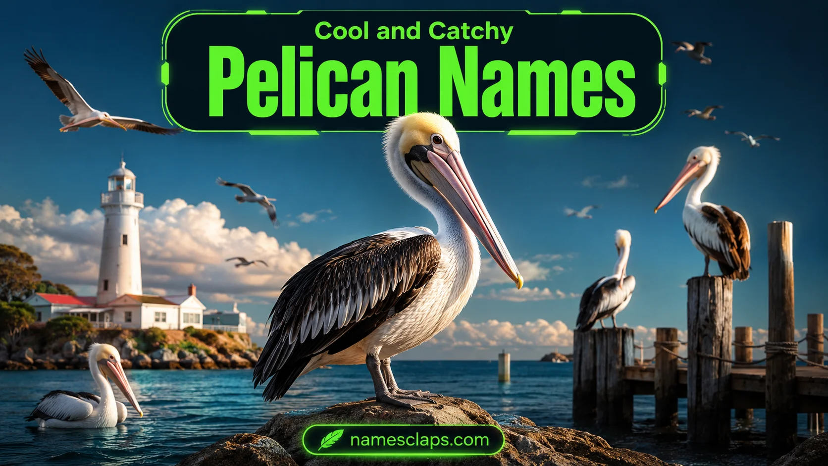 Cool And Catchy Pelican Names