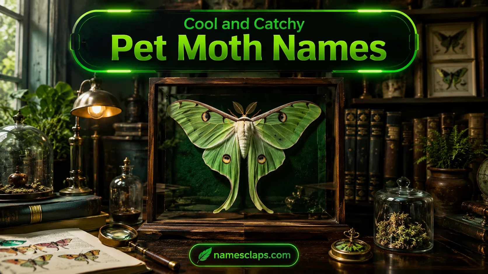 Cool And Catchy Pet Moth Names