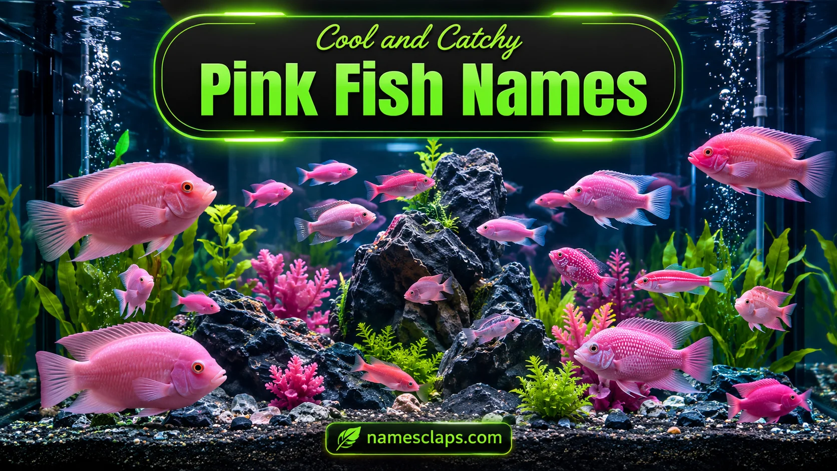 Cool And Catchy Pink Fish Names