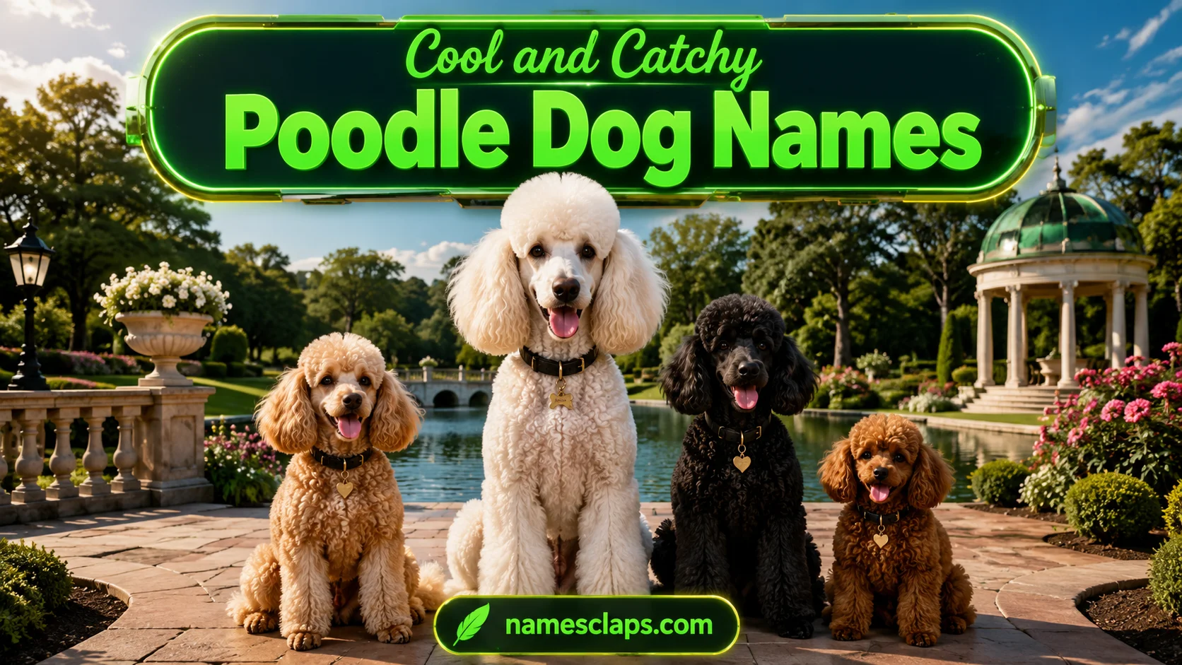 Cool And Catchy Poodle Dog Names