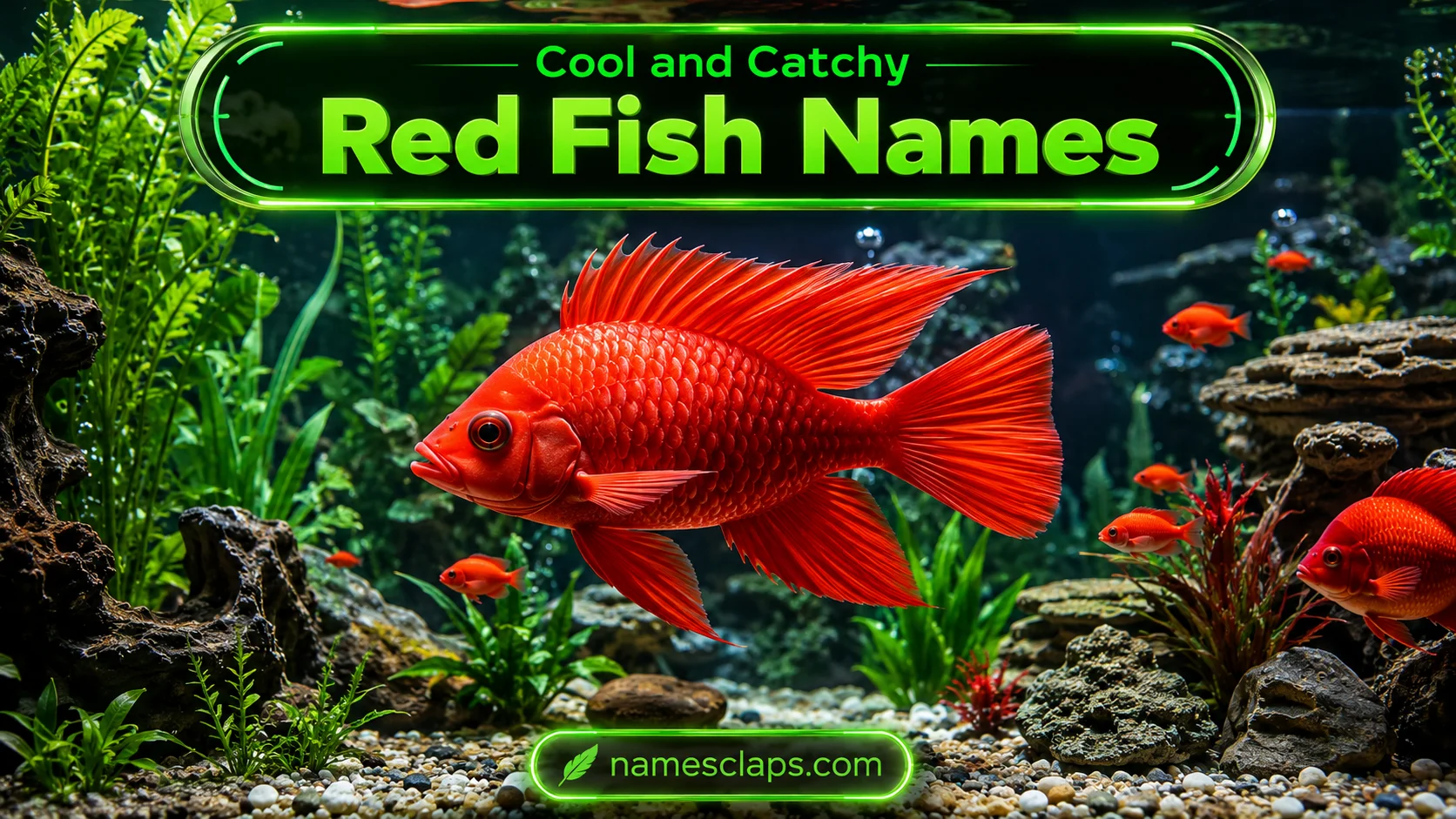 Cool And Catchy Red Fish Names