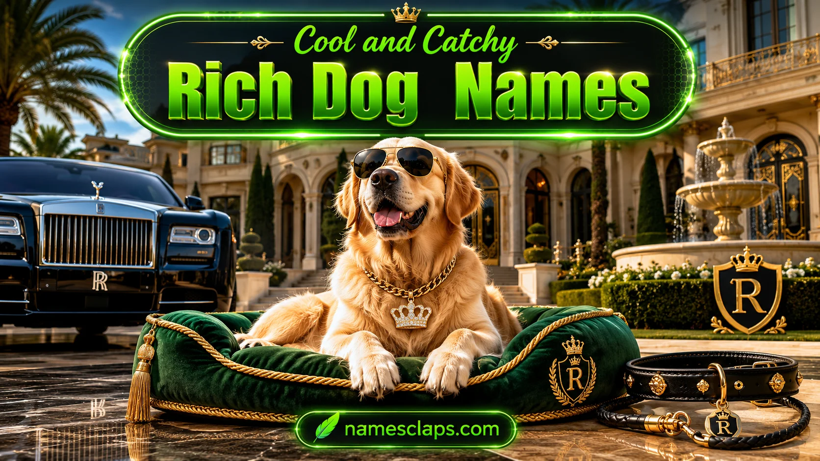 Cool And Catchy Rich Dog Names