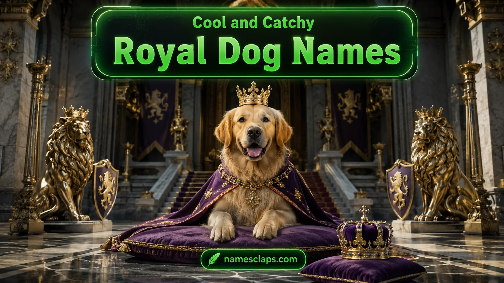 Cool And Catchy Royal Dog Names
