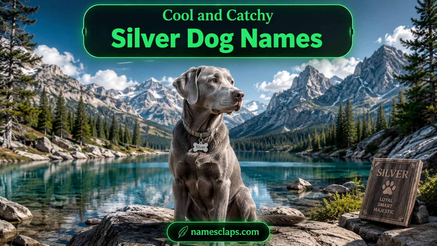 Cool And Catchy Silver Dog Names