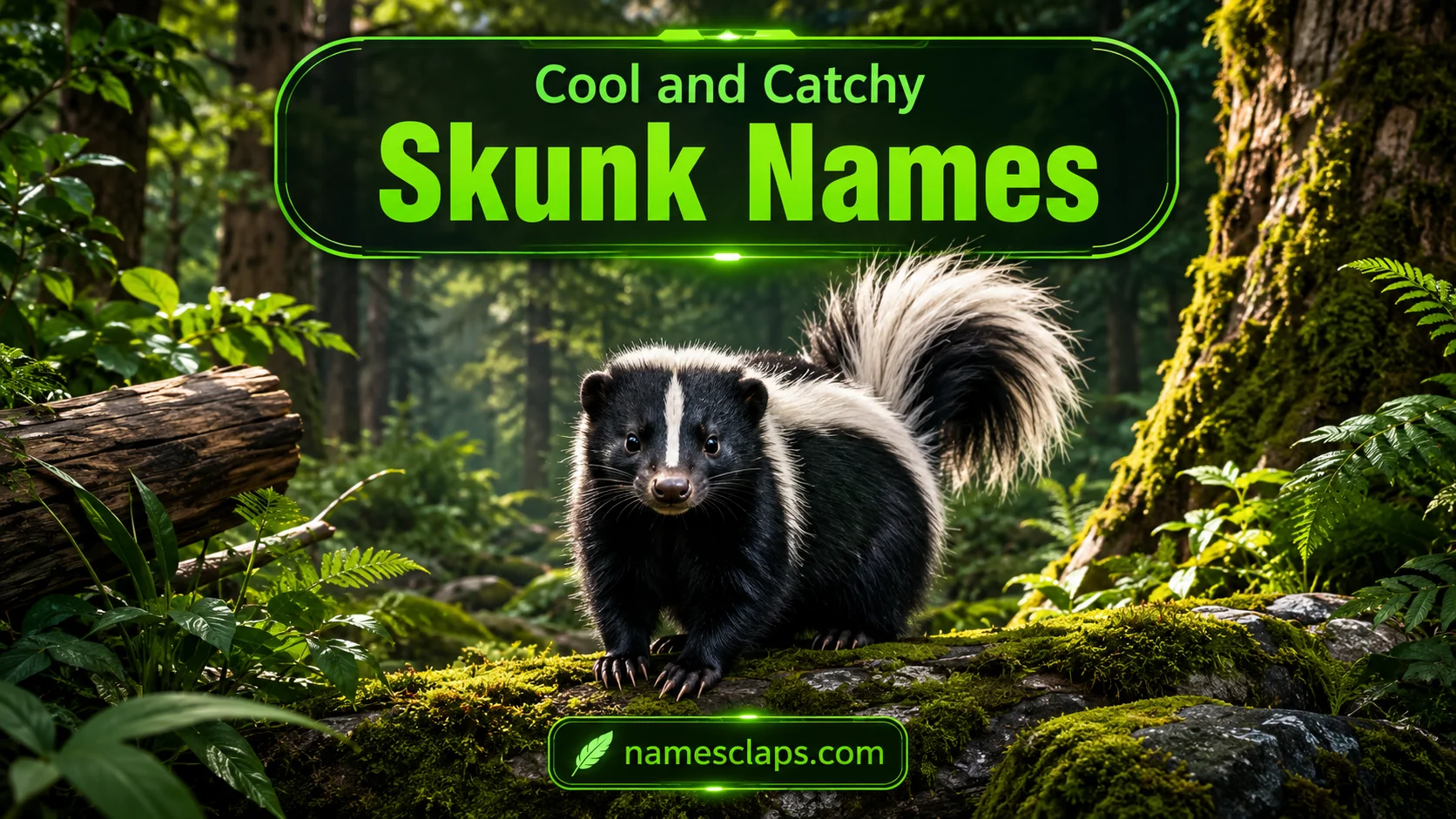 Cool And Catchy Skunk Names