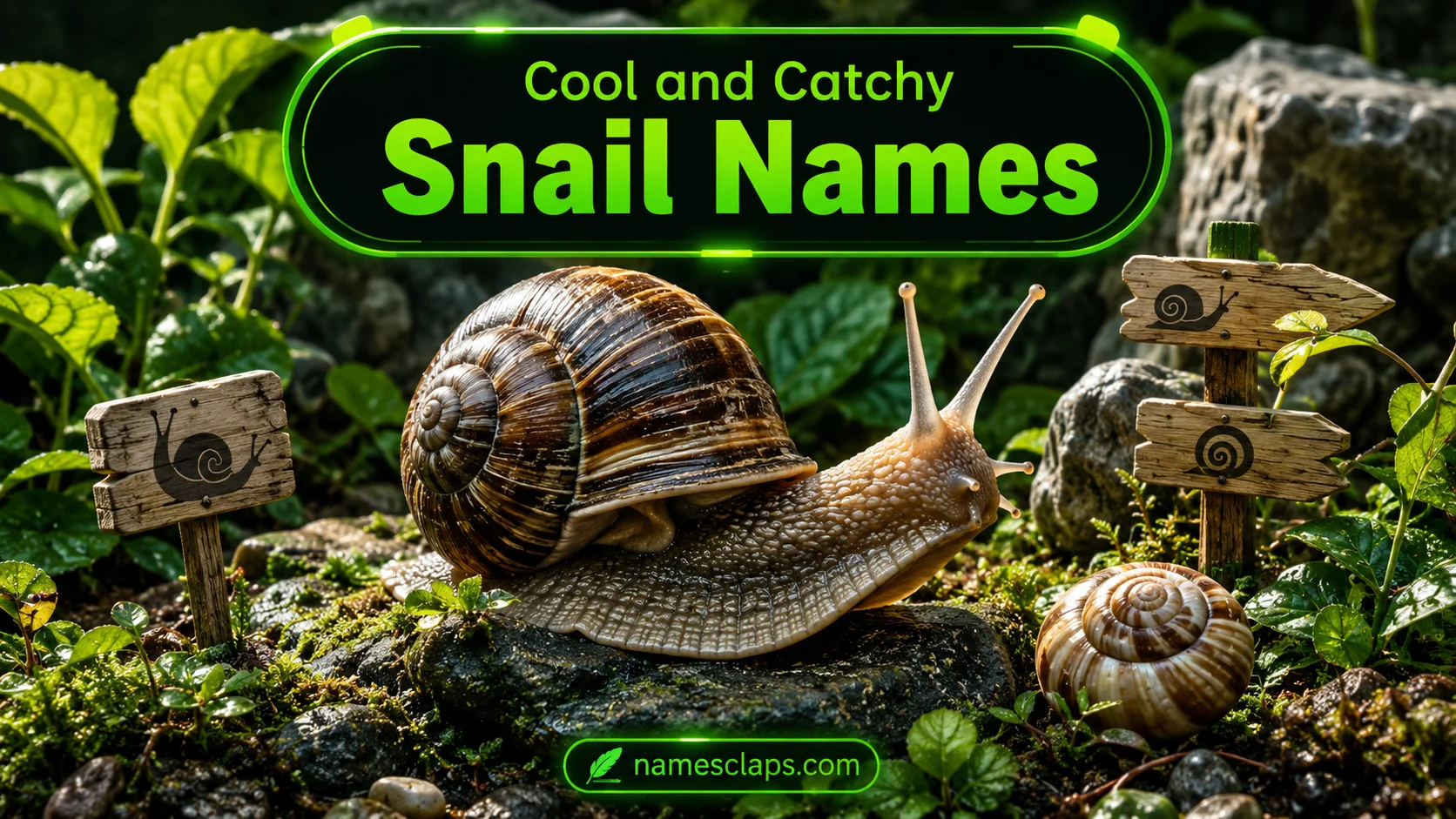 Cool And Catchy Snail Names