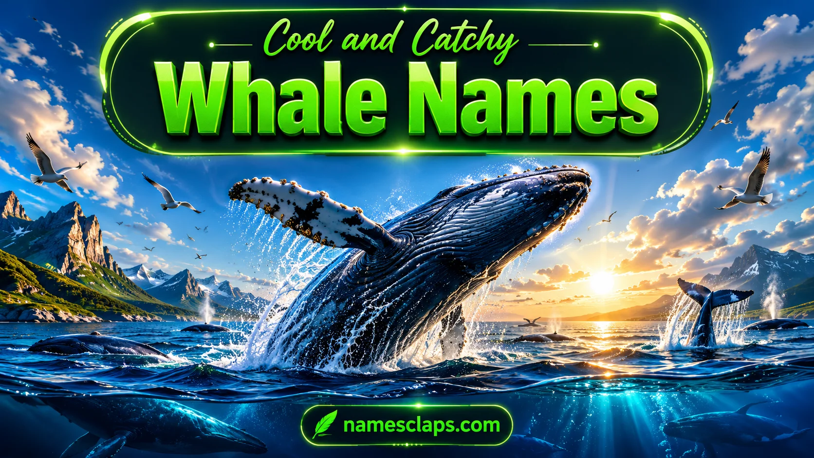 Cool And Catchy Whale Names