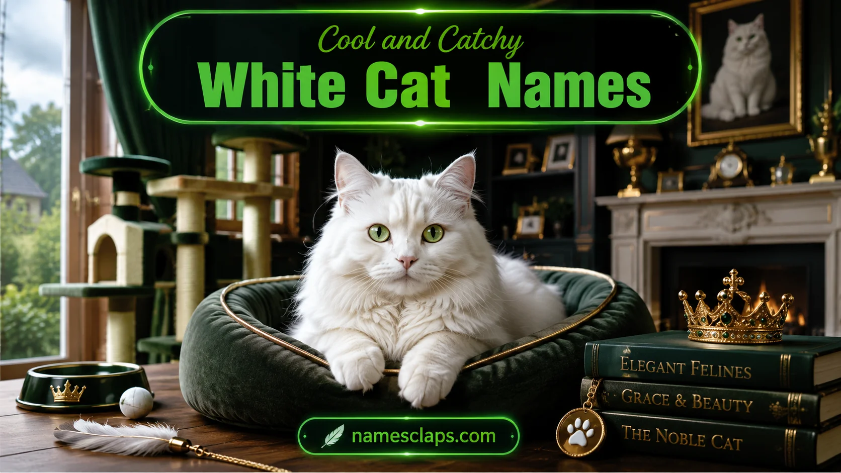 Cool And Catchy White Cat Names
