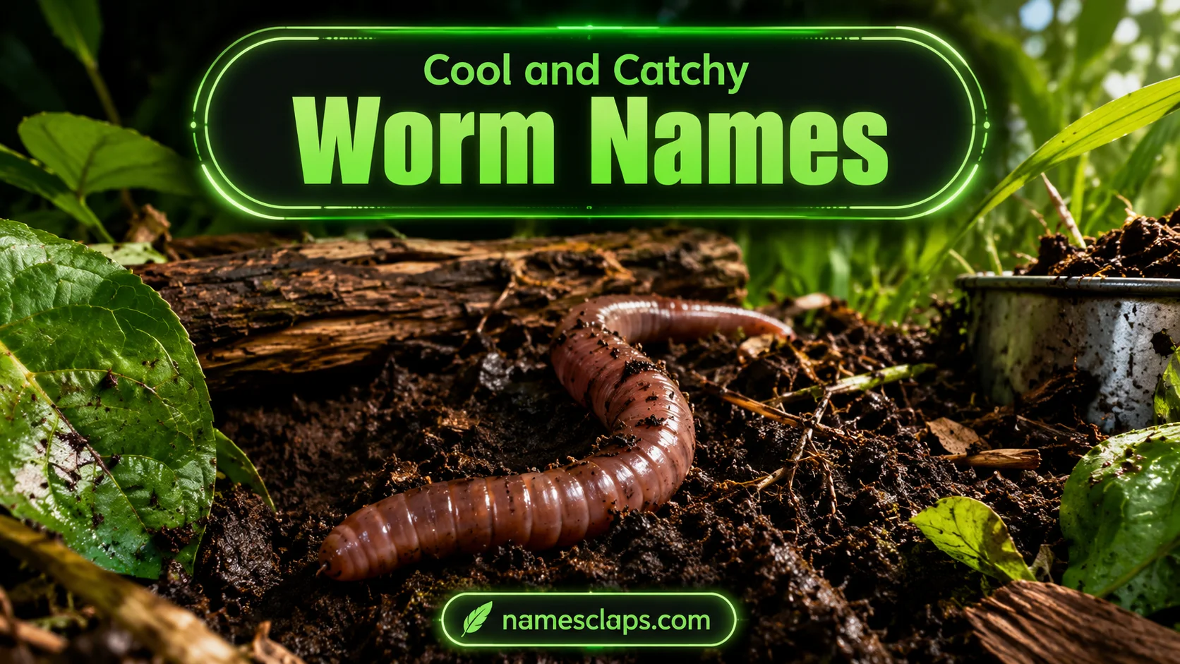 Cool And Catchy Worm Names
