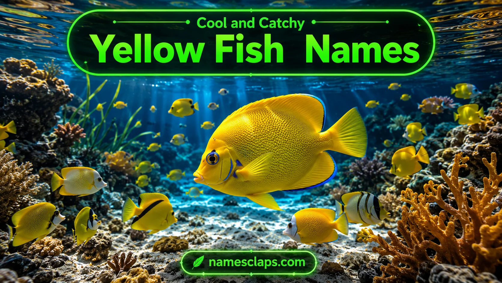 Cool And Catchy Yellow Fish Names