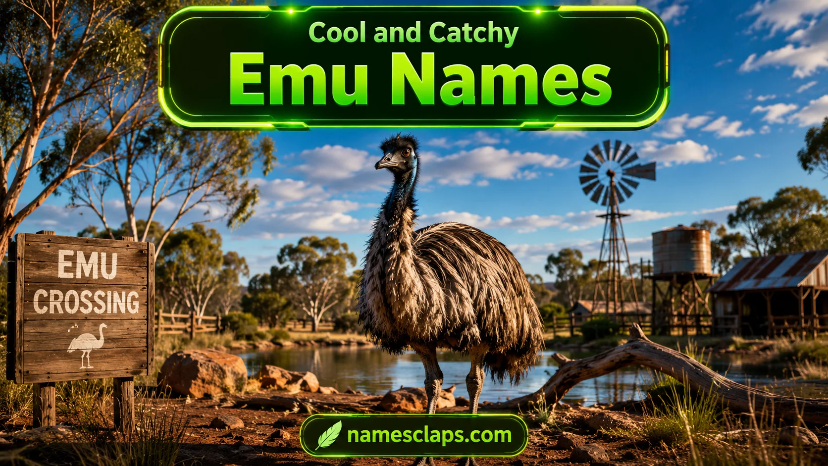 Cool And Catchy Emu Names