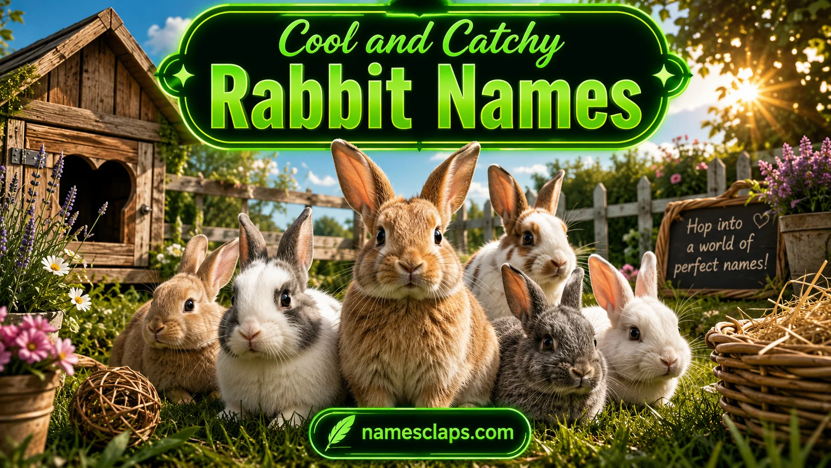 Cool And Catchy Rabbit Names