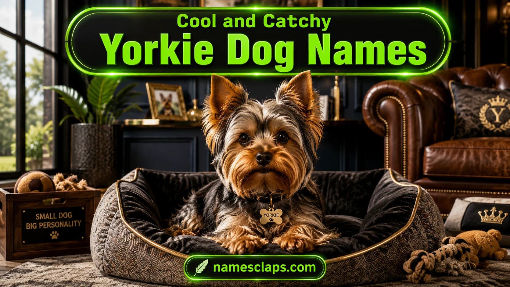 Cool And Catchy Yorkie Dog Names